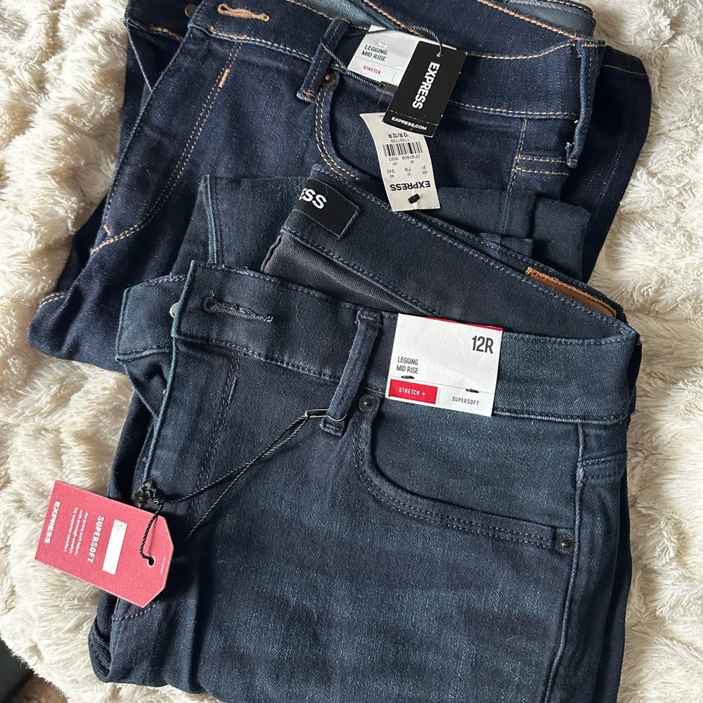 Express bundle 2 brand new jeans with tags